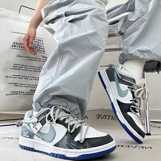 Ocean Requiem-Men's Dunk Low Custom