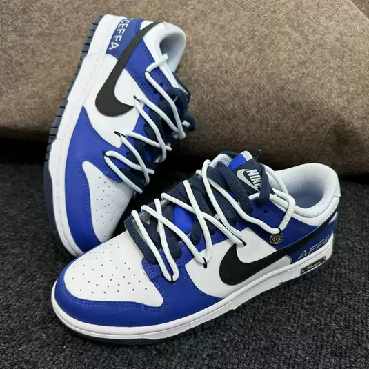 Deep Pulse Navy-Men's Dunk Low Custom