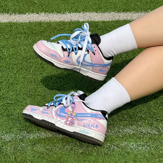 Joy Graffity Dreamscape-Women's Dunk Low Custom