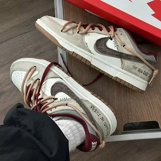 Wasteland Odyssey-Unisex Dunk Low Custom