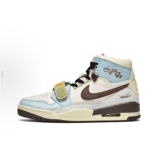 Ocean Truffle Earthtone-Men's Jordan Legacy 312 High Custom