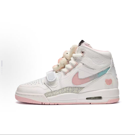 Bunny Heist Pastel-Women's Jordan Legacy 312 High Custom