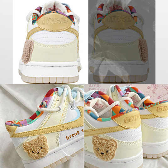 Cake Bear-Women's Dunk Low Custom