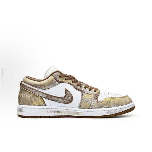 Sahara Sunstalk-Unisex Air Jordan 1 Low Custom