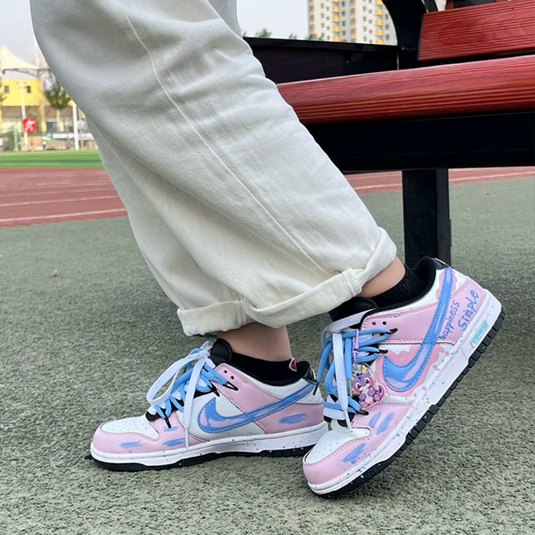 Joy Graffity Dreamscape-Women's Dunk Low Custom