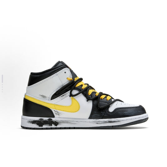 Tagged Smiley-Men's Air Jordan 1 High Custom