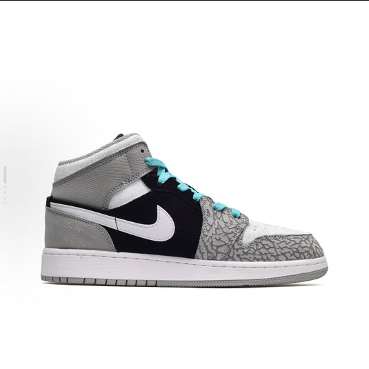 Citrus Patch Midnight-Men's Air Jordan 1 Mid Custom