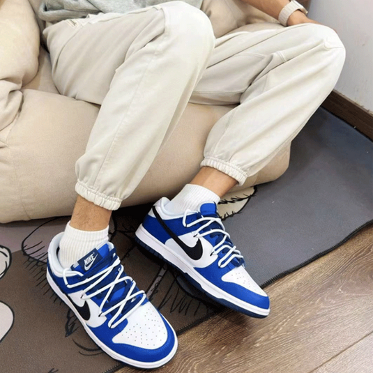 Deep Pulse Navy-Men's Dunk Low Custom