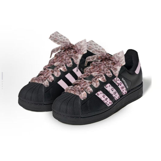Leopard Noir–Women's Superstar Custom