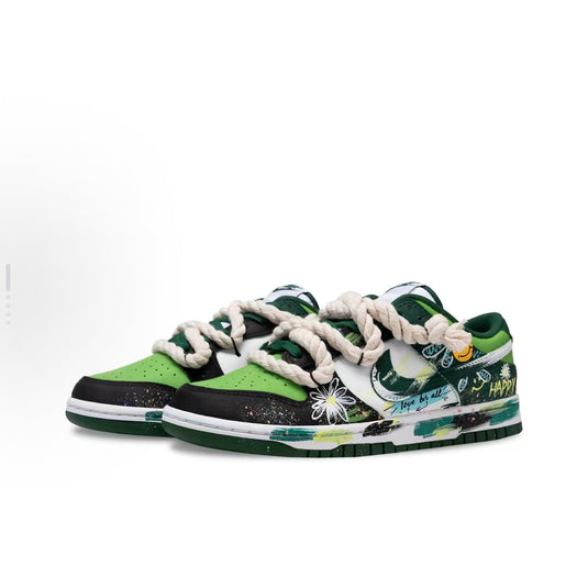 Daisy Silhouette-Unisex Dunk Low Custom
