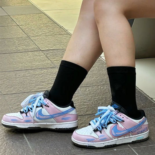 Joy Graffity Dreamscape-Women's Dunk Low Custom