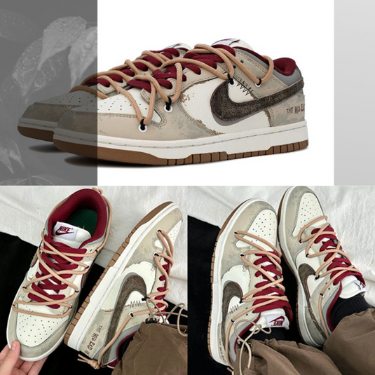 Wasteland Odyssey-Unisex Dunk Low Custom