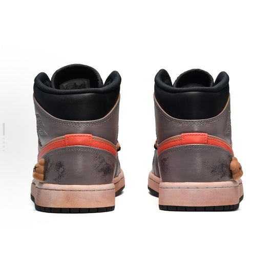 Riot Bear Trinit-Unisex's Air Jordan 1 Mid Custom