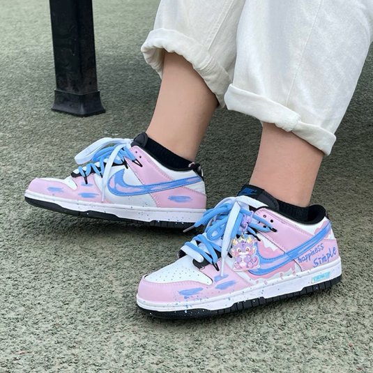 Joy Graffity Dreamscape-Women's Dunk Low Custom