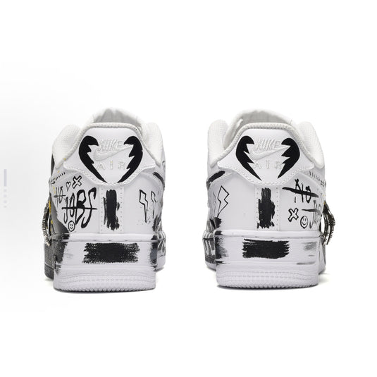 X-Gesture Brushstroke-Unisex Air Force 1 Low Custom