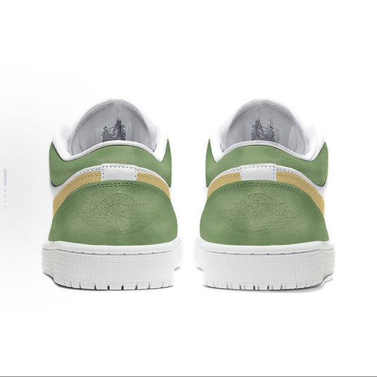 Avocado Acid Sunrise-Women's Air Jordan 1 Low Custom