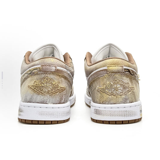 Sahara Sunstalk-Unisex Air Jordan 1 Low Custom