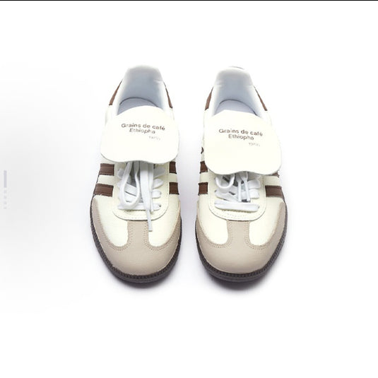 Oat Milk Terrazzo Luster- Unisex Samba OG Low Custom