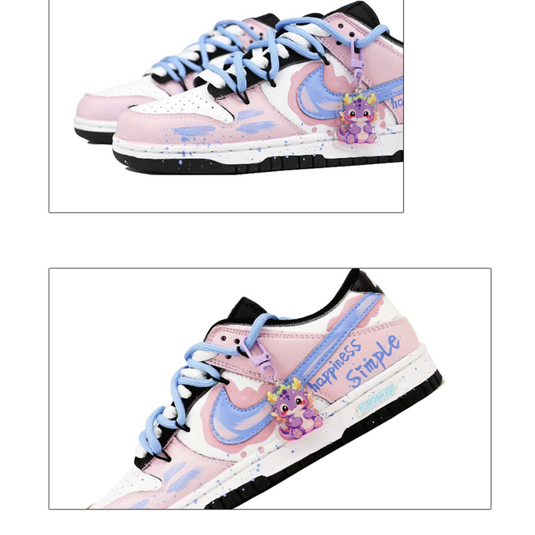 Joy Graffity Dreamscape-Women's Dunk Low Custom