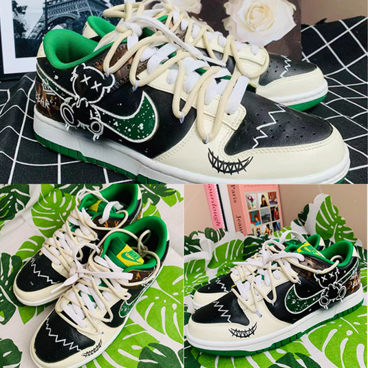 Graffi Bear-Men's Dunk Low Custom