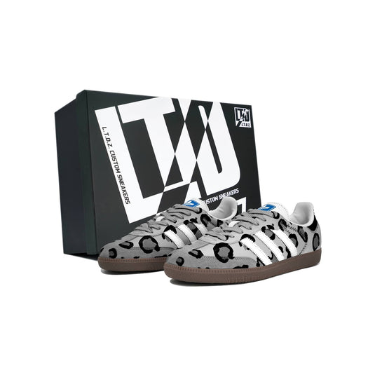 Snow Leopard Edition –Unisex Samba OG Low Custom