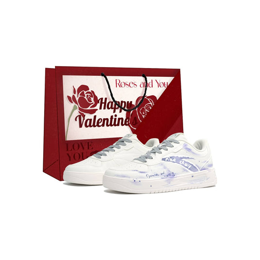 Clear Skies –Unisex Skateboarding Low-Top Custom Shoes