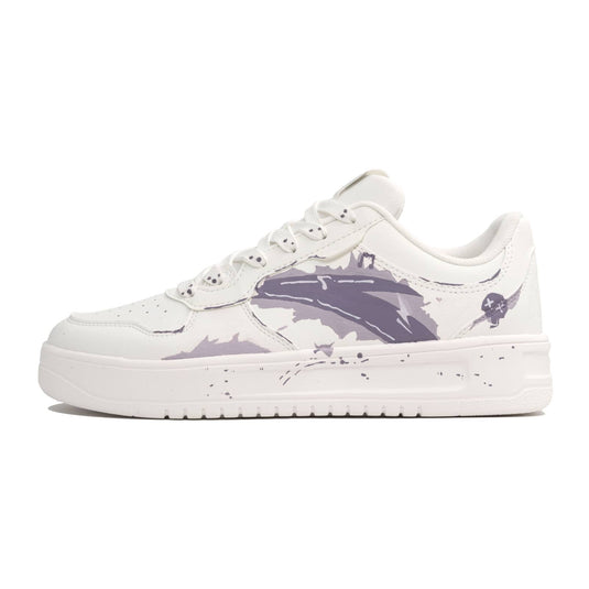 Rhythmic Pulse –Unisex Skateboarding Low-Top Custom Shoes