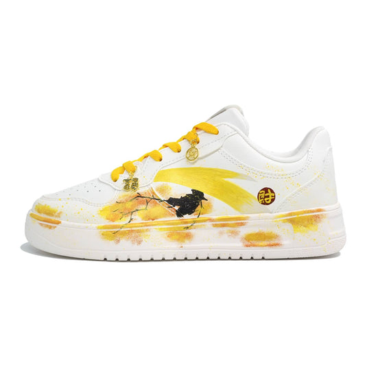 Lucky Branch –Unisex Skateboarding Low-Top Custom Shoes