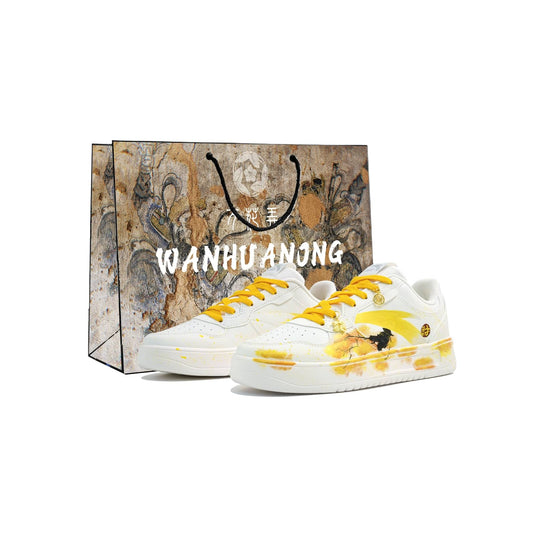 Lucky Branch –Unisex Skateboarding Low-Top Custom Shoes