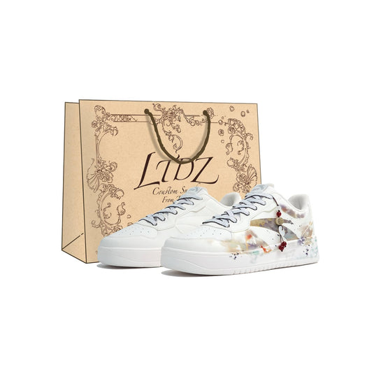 Pale Carp – Unisex Skateboarding Low-Top Custom Shoes