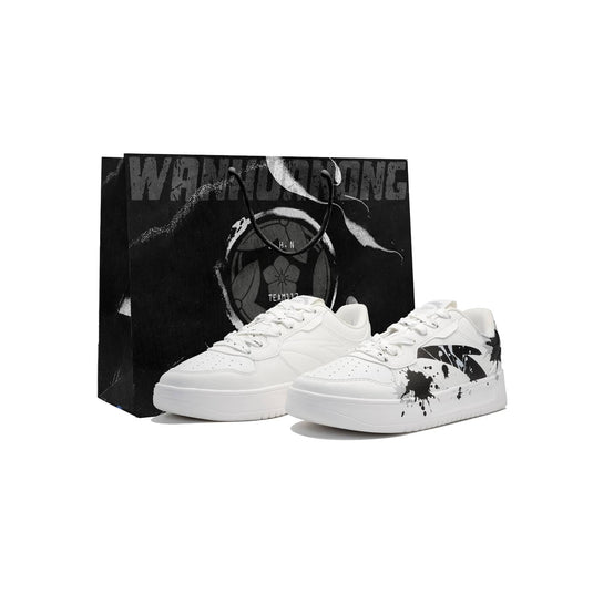 Free Expression –Unisex Skateboarding Low-Top Custom Shoes