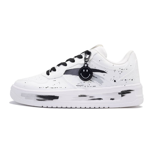 Carefree Mood –Unisex Skateboarding Low-Top Custom Shoes