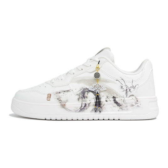 Wave-Leaping Dragon –Unisex Skateboarding Low-Top Custom Shoes