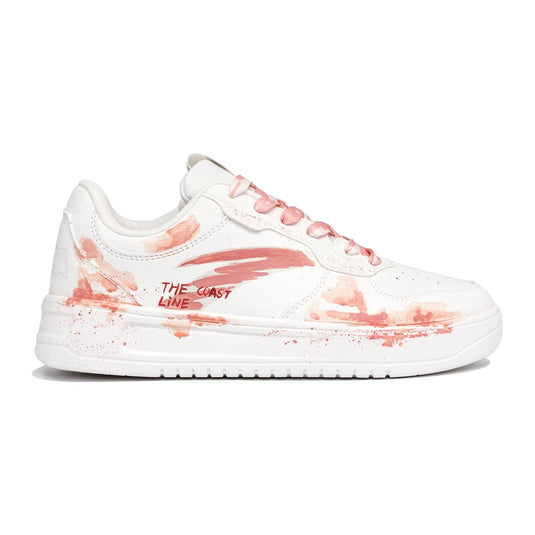 Evening Boat –Unisex Skateboarding Low-Top Custom Shoes