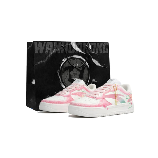 Dreaming of Zhuangzi – Women's Skateboarding Low-Top Custom Shoes