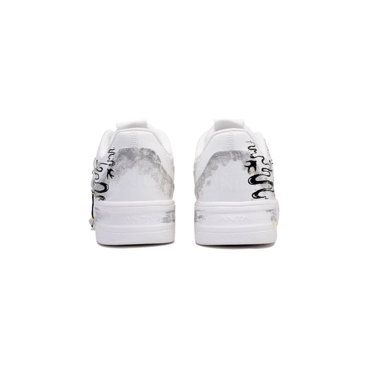 Swallow Returns –Unisex Skateboarding Low-Top Custom Shoes