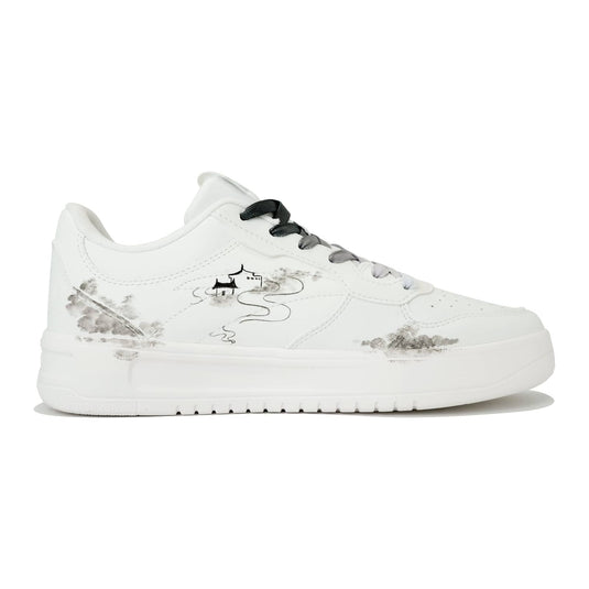 Memory of Jiangnan –Unisex Skateboarding Low-Top Custom Shoes