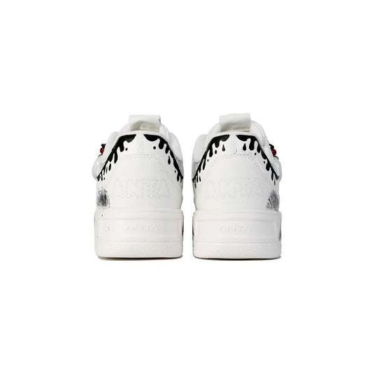 Ink Mist –Unisex Skateboarding Low-Top Custom Shoes