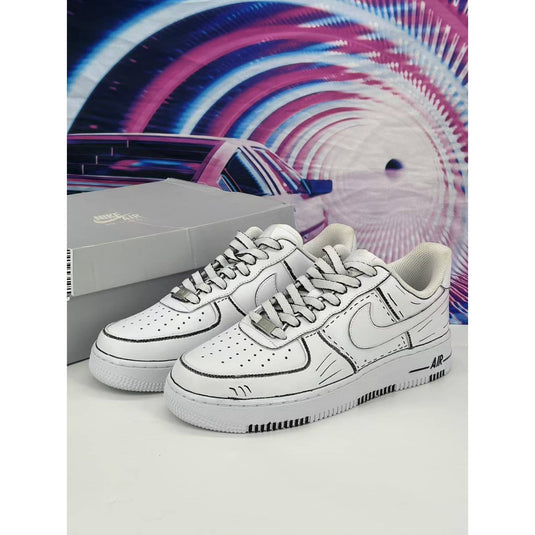 Anime Sketch –Unisex Air Force 1 Low Custom