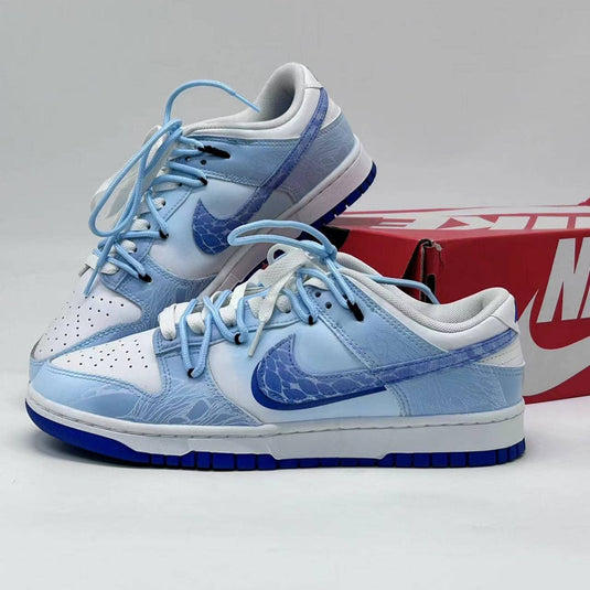 Aqua Reflection-Unisex Dunk Low Custom