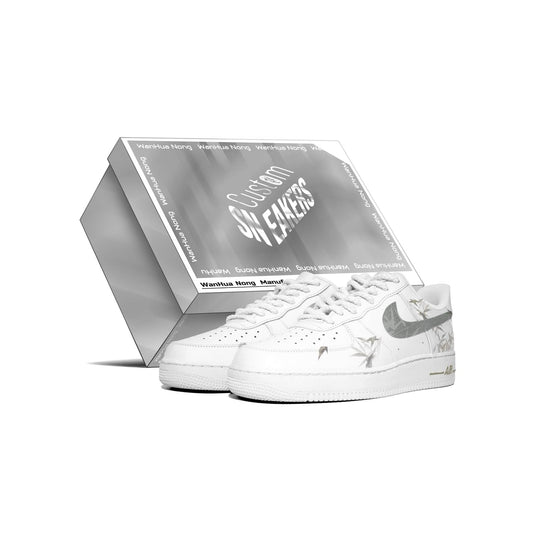Bamboo Mist – Unisex Air Force 1 Low Custom