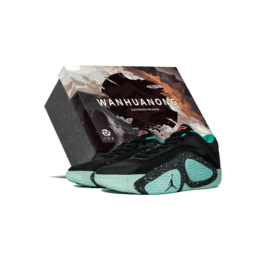 Black Lunar –Men's Jordan Low Custom