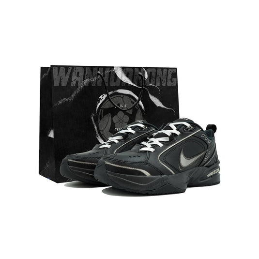 Black Panther Samurai – Men's Air Monarch IV & Air Zoom G.T. Cut 2 Custom