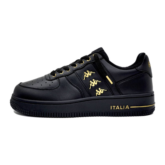 Black gold -Unisex Low-Top Custom Sneakers