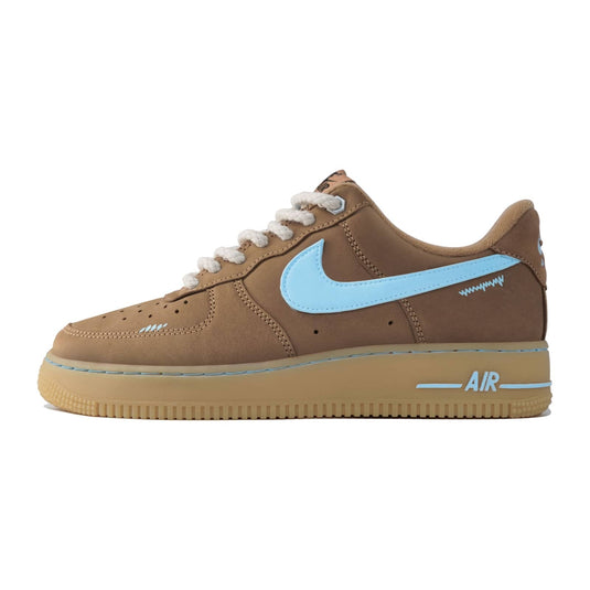 Brown & Blue –Unisex Air Force 1 Low Custom