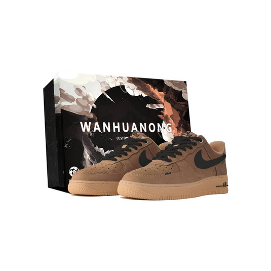 Dark Mocha-Unisex Air Force 1 Low Custom