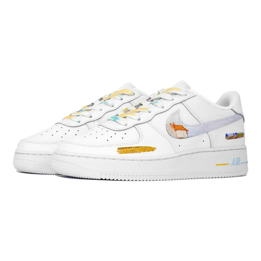 Golden Wheatfield – Unisex Air Force 1 Low Custom