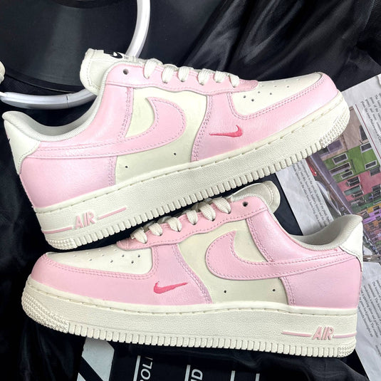 Heartbeat Light Pink-Women's Air Force 1 Low Custom