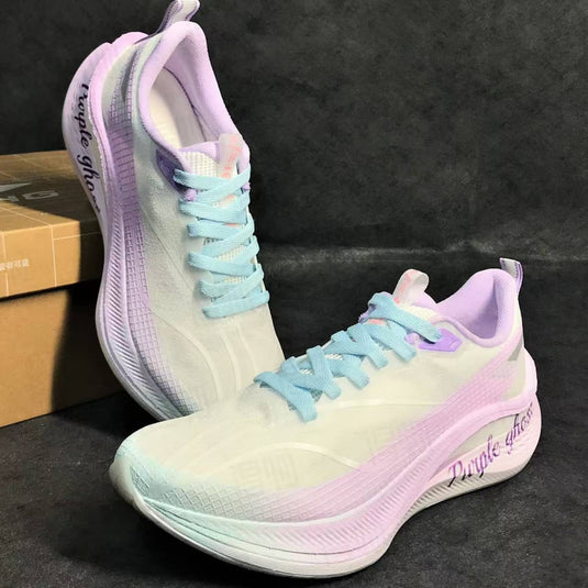Purple Ghost S –Unisex Red Hare 7 Pro Running Shoes Low Custom