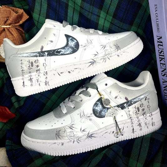 Serene Forest Mist – Unisex Air Force 1 Low Custom